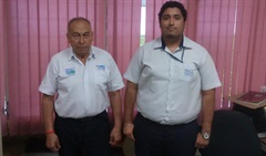 Andrés Estupinián y Luis Goméz