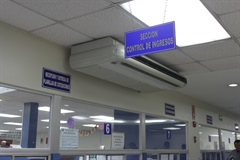 Sección control de ingreso