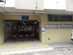 Ministerio de Hacienda - Dirección General de Aduana (Fardos postales)