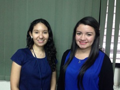Carla Madrid y Wendy Chavarria 