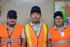 Vidal Yanez, Ricardo Cordova, Walter Martínez