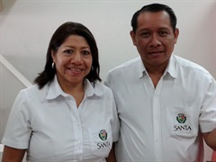 Carmen Ruiz y Daniel Reyes